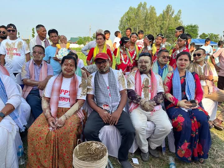 राजवंशी समाज विकास समिति गौरीगंजले मनायो सिरुवा पर्व